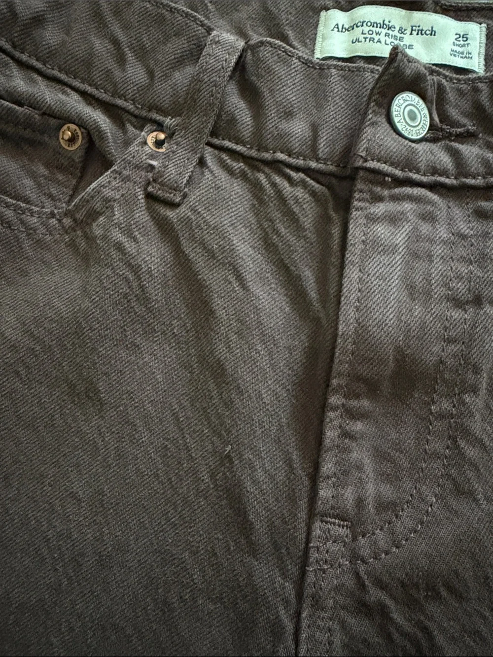 Abercrombie Low Rise Ultra Loose Jean